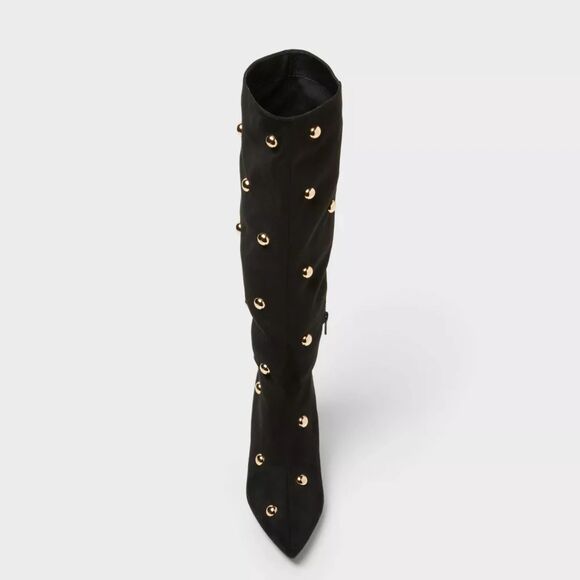 Women’s Justice Boots with Memory Foam Insole  Jet Black Brand New - Picture 2 of 3